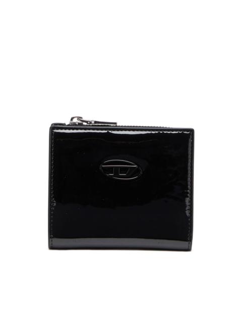 Diesel Play III patent leather cardholder