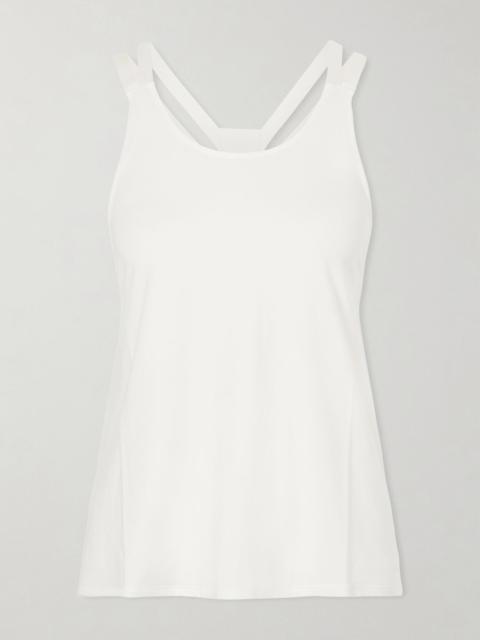 ERES Allyson embroidered stretch jersey tank top White