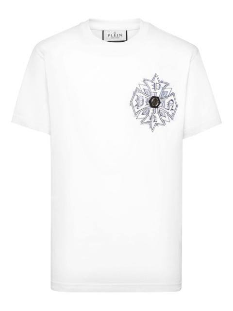 PHILIPP PLEIN logo-appliqué T-shirt
