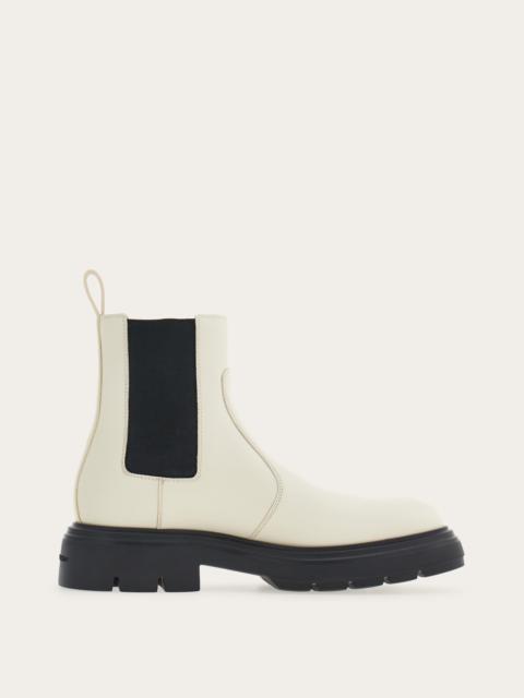 FERRAGAMO Chelsea boot with chunky sole
