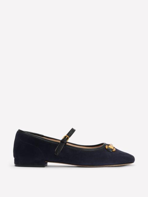 BODEN Iris Snaffle Mary Jane Flats-Dark Navy