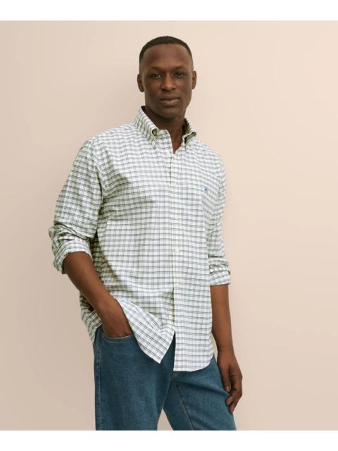 Brooks Brothers Stretch Non-Iron Oxford Polo Button-Down, Sport Shirt