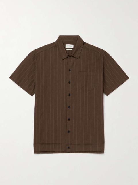 Oliver Spencer Riviera Striped Woven Shirt