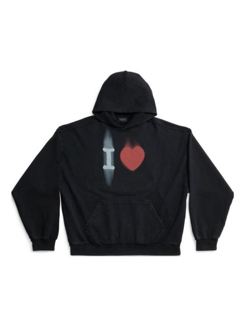 BALENCIAGA Balenciaga SS23 I love Balenciaga Hoodie 'Black' 742603TOVH59034