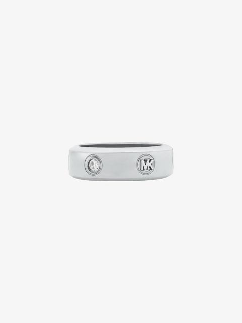 MICHAEL KORS Pavé Logo Ring