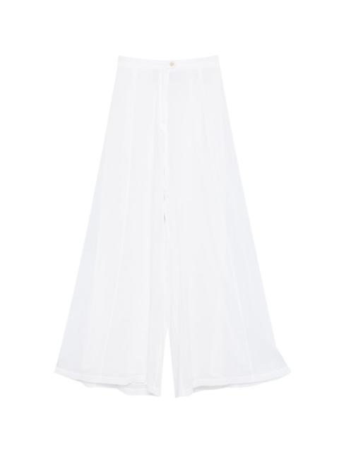 forte_forte button-fastening trousers