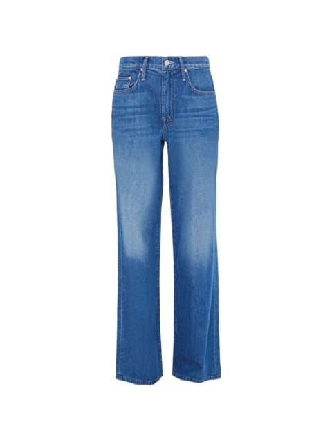 MOTHER mid-rise wide-leg jeans