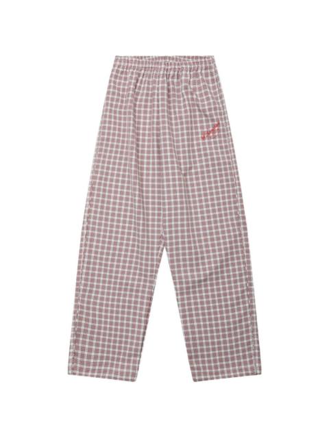 WILLY CHAVARRIA plaid trousers