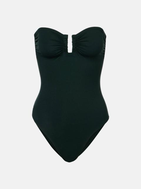 ERES Cassiopée strapless swimsuit