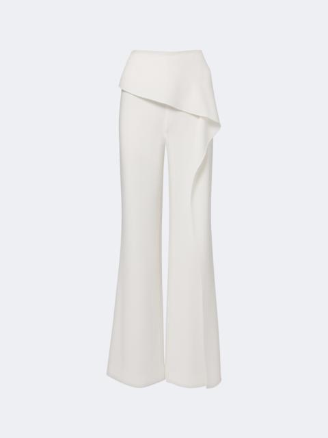 ROLAND MOURET Draped flared pants
