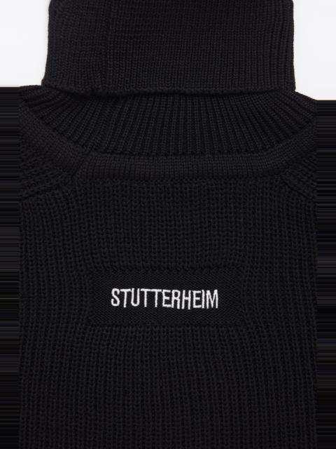 Stutterheim Original Roller Sweater Black