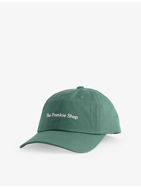 The Frankie Shop Frankie Brand-Embroidered Cotton Baseball Cap