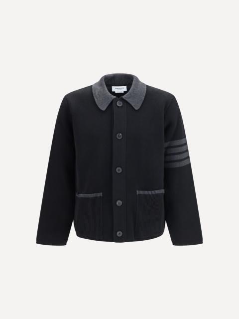 Thom Browne 4-Bar cotton piqué Jacket