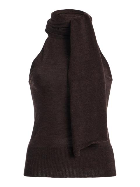DL1961 Bow Tie Merino Wool Knit Top