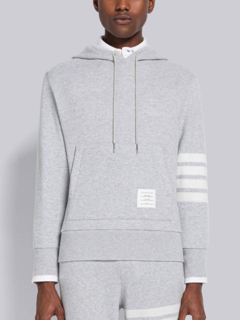 Cashmere Waffle 4-Bar Hoodie Pullover