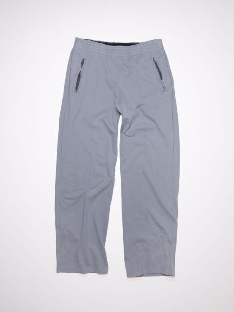 Acne Studios Cotton sweat pants - Steel grey