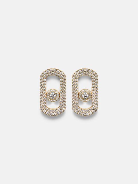 MESSIKA So Move 18kt gold earrings with diamonds