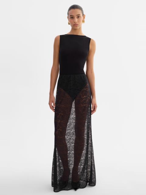 LAMARQUE REN | Lace Maxi Skirt
