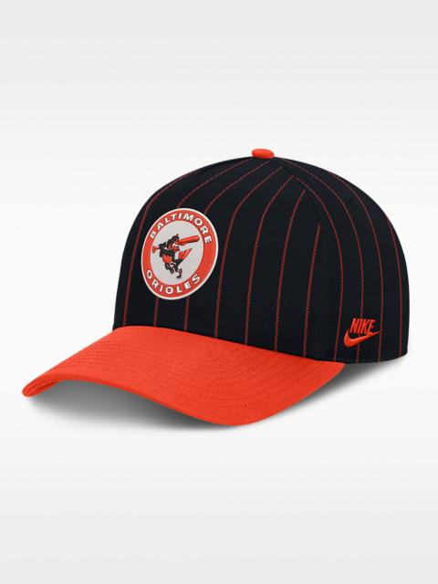 Nike Baltimore Orioles Cooperstown Rise Men's Nike MLB A-Frame Adjustable Hat