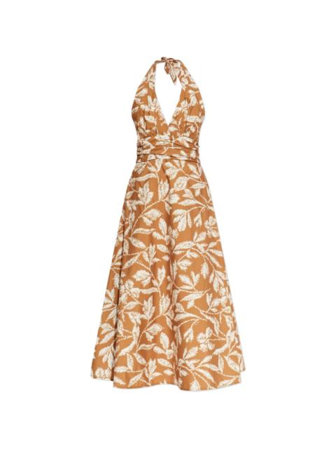 Max Mara Bella floral-print midi dress