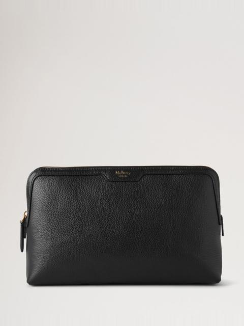 Mulberry Medium Cosmetic Pouch Black Small Classic Grain