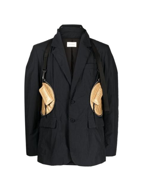 Craig Green single-breasted packable blazer