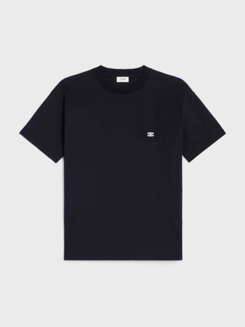CELINE TRIOMPHE LOOSE T-SHIRT IN COTTON JERSEY