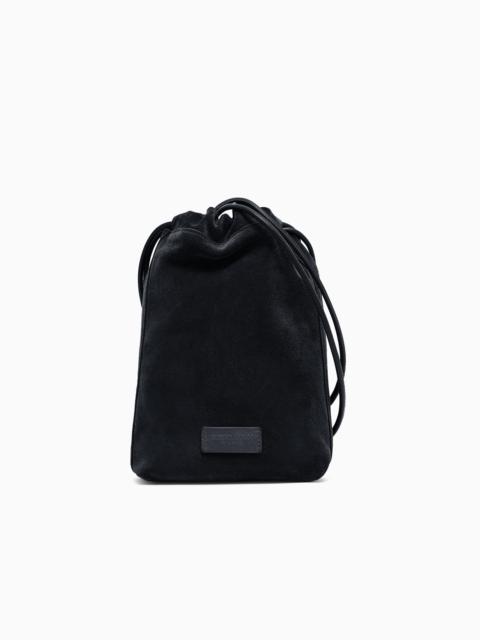 GIORGIO ARMANI MINI BAG IN SUEDE AND CALFSKIN