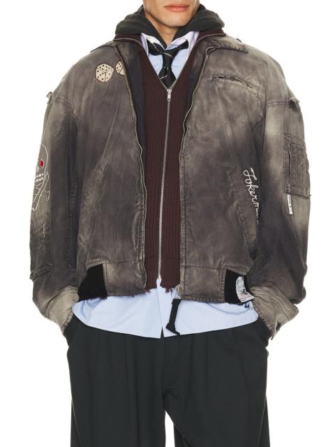 Maison MIHARAYASUHIRO Sun Faded Military Jacket