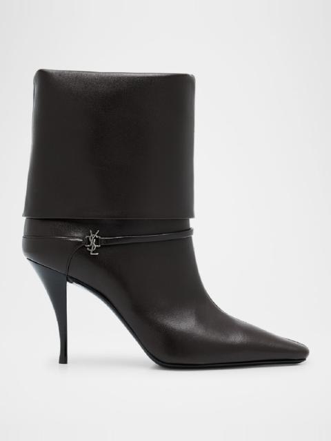 【SAINT LAURENT】SUEDE NIKI BOOTS●8013930LI002701 NIKI booties in suede | Saint Laurent | YSL EN
