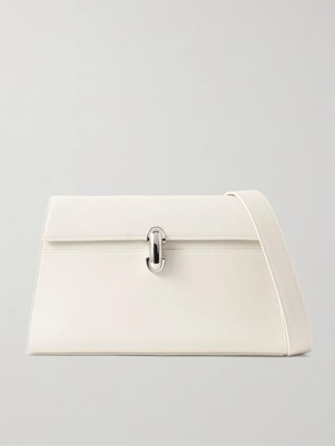 SAVETTE Symmetry leather shoulder bag Ivory
