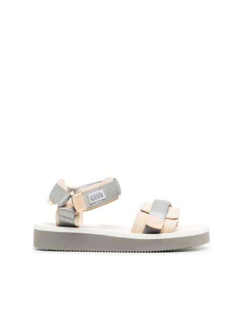 CEL-PO touch-strap sandals