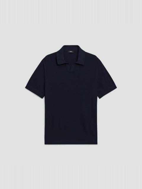 Theory Brenan Polo Shirt in Light Bilen