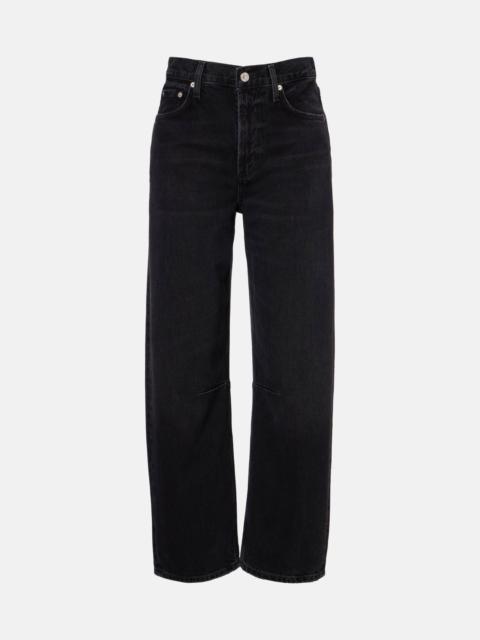Citizens of Humanity Miro cropped high-rise barrel-leg jeans