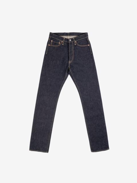 IH-888S-142 14oz Selvedge Denim Medium/High Rise Tapered Cut Jeans - Indigo
