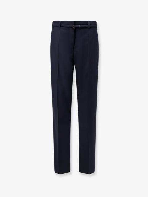 Dries Van Noten Presta Wool Trousers With Belt
