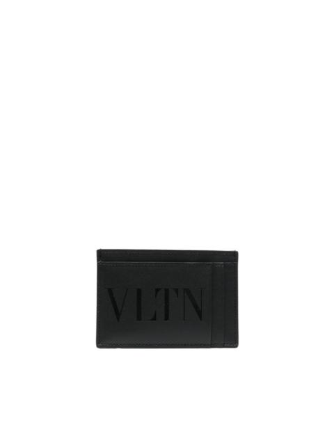 VLTN leather cardholder