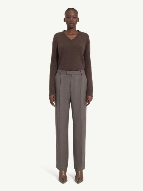MM6 Maison Margiela Light tweed tailored trousers