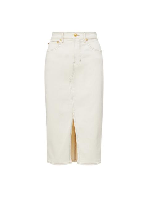 VERONICA BEARD BREVES DENIM SKIRT