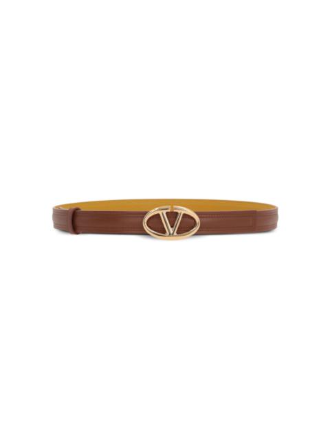 The Bold Edition VLogo leather belt