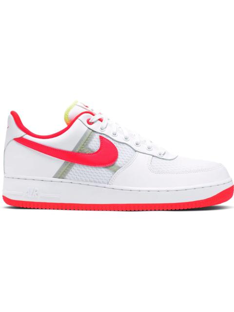 Nike Air Force 1 Low Transparent White Crimson