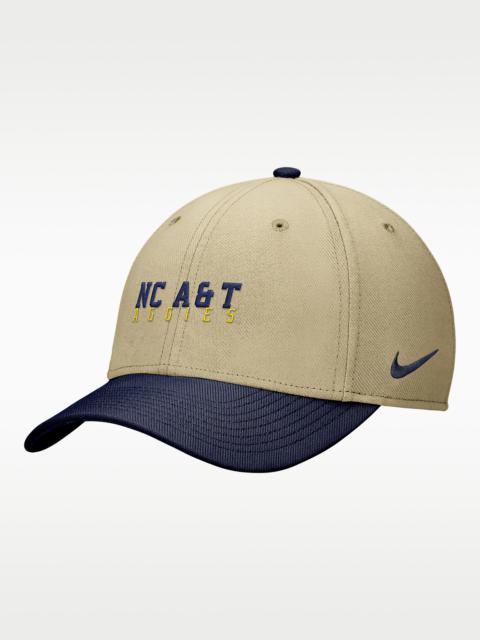 Nike Nike College (North Carolina A&T University) Dri-FIT SwooshFlex Cap