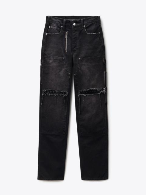 Alexander Wang Zip Mid-Rise Carpenter Pant