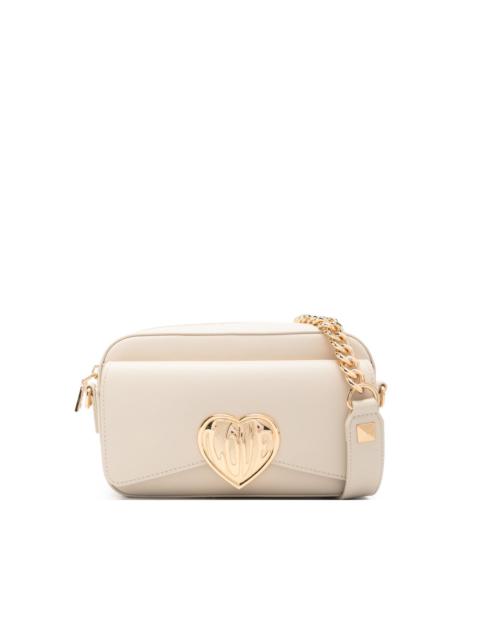 Moschino heart-embellished shoulder bag