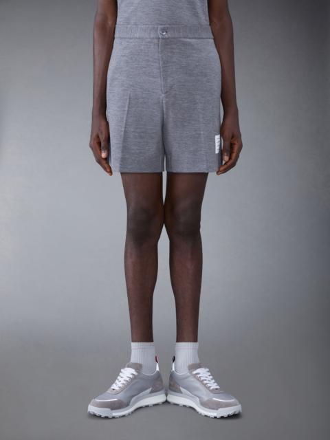 Wool Midi Shorts