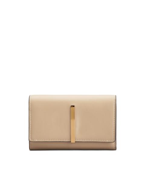 Tod's bar tri-fold wallet
