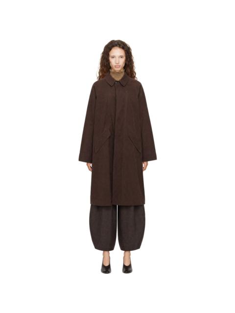 YMC Brown Tyrell Trench Coat