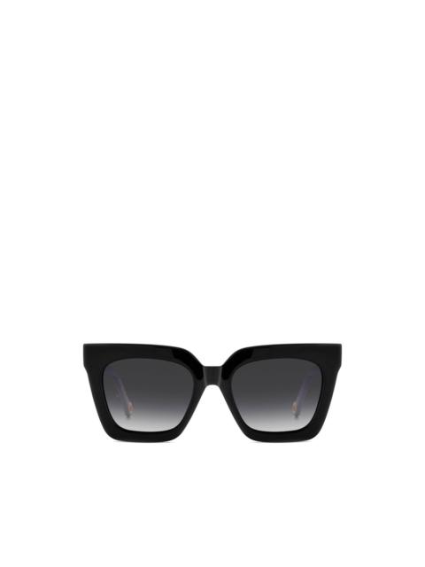 CAROLINA HERRERA square-frame logo glasses