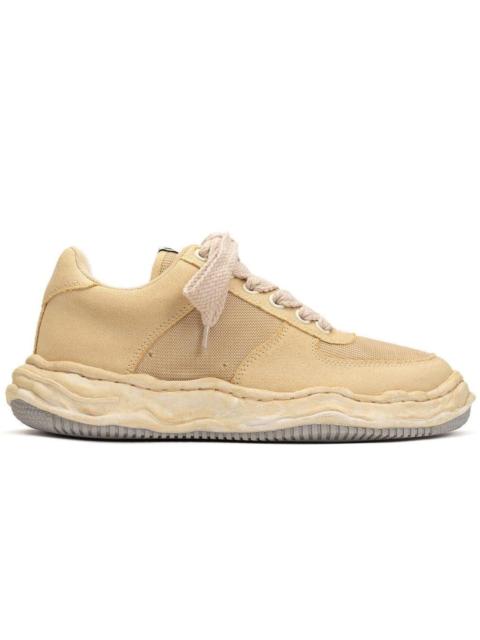 Maison MIHARAYASUHIRO WAYNE OG Sole OD Canvas & Mesh Low-Top Sneaker 'White'