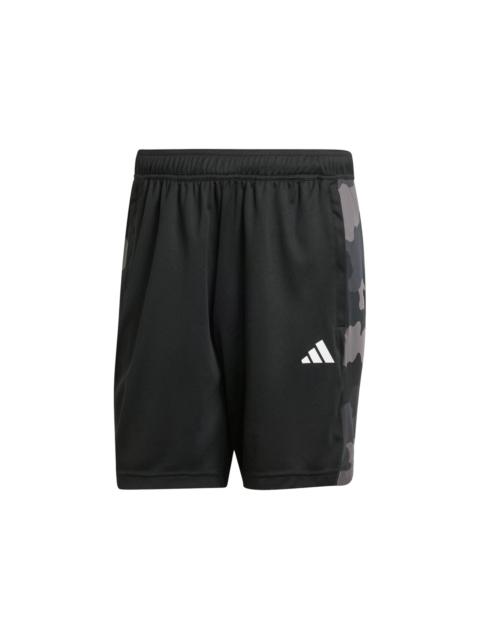 adidas adidas Train Essentials Camo Shorts Black